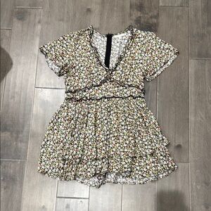 Flirty Floral Romper